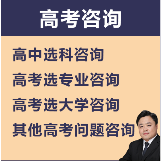 高考志愿填报咨询一对一选专业选院校大学高中选科多元升学规划（拍下后请联系客服）